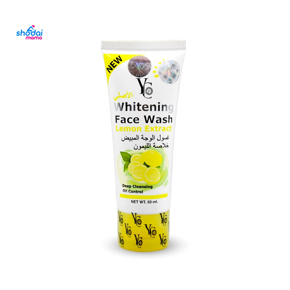 YC Whitening Face Wash Lemon Extract 50ml